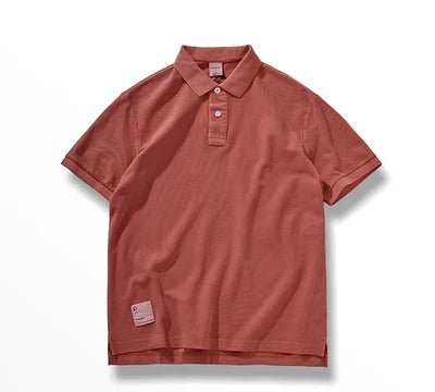 Polo cotton washed t-shirt - Antonios