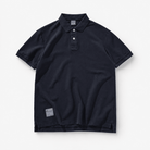 Polo cotton washed t-shirt - AntoniosClothing - Royal Blue