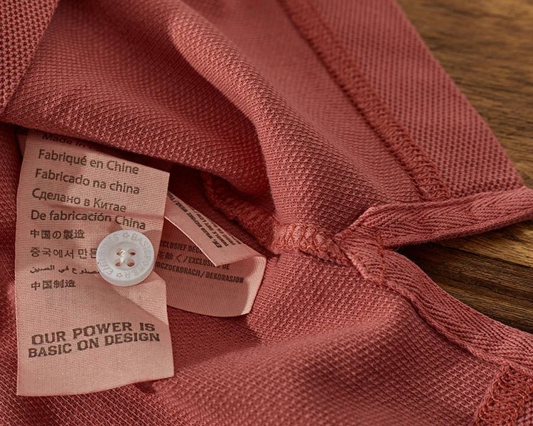 Polo cotton washed t-shirt - Antonios