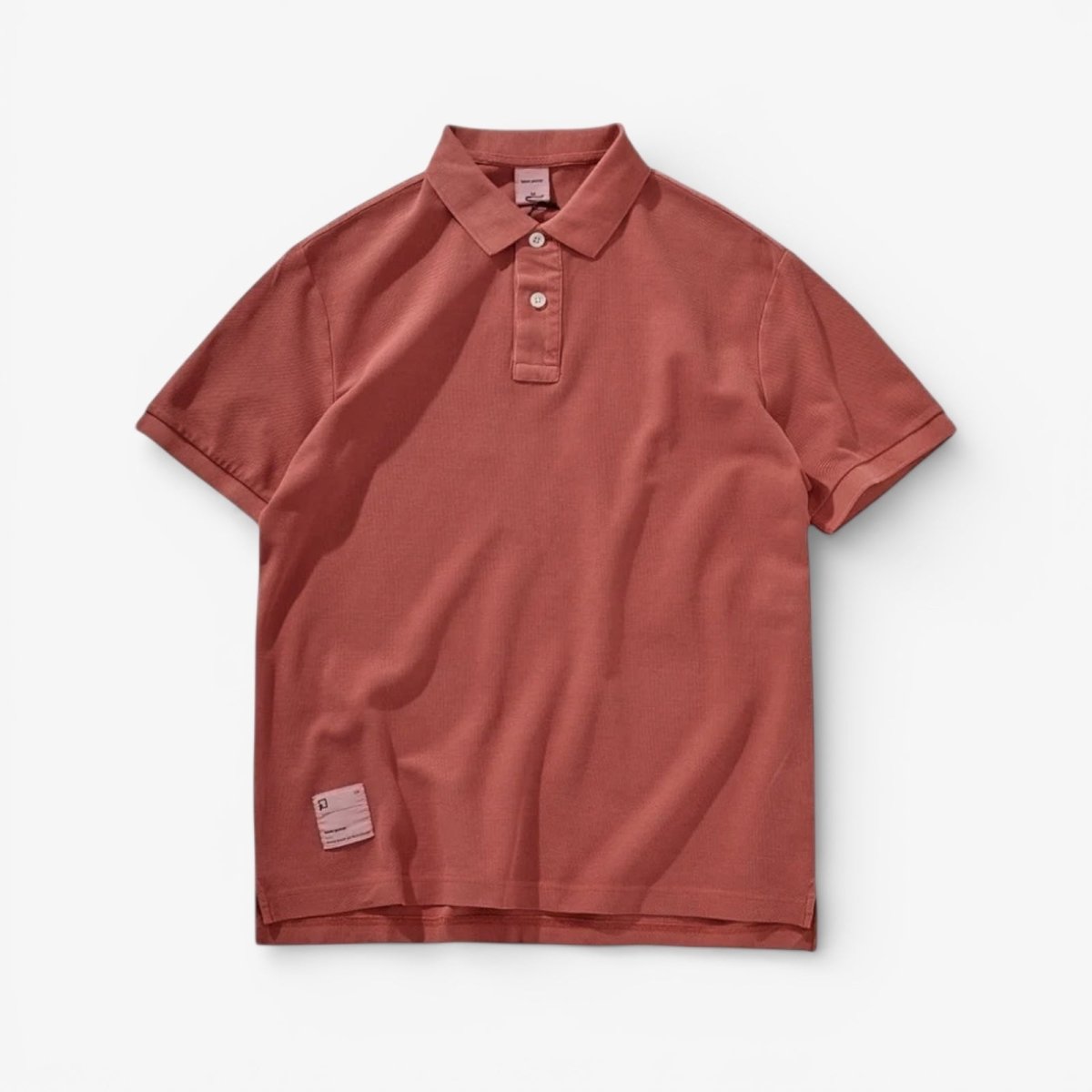 Polo cotton washed t-shirt - Antonios
