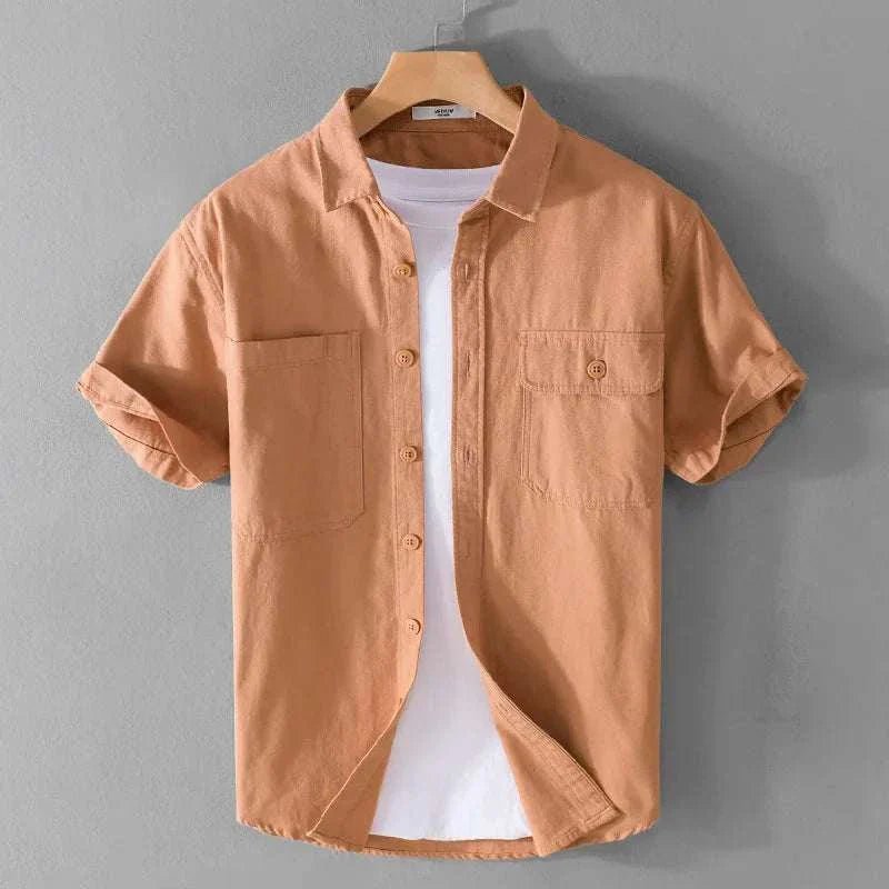 Premium short sleeve summer shirt - Antonios