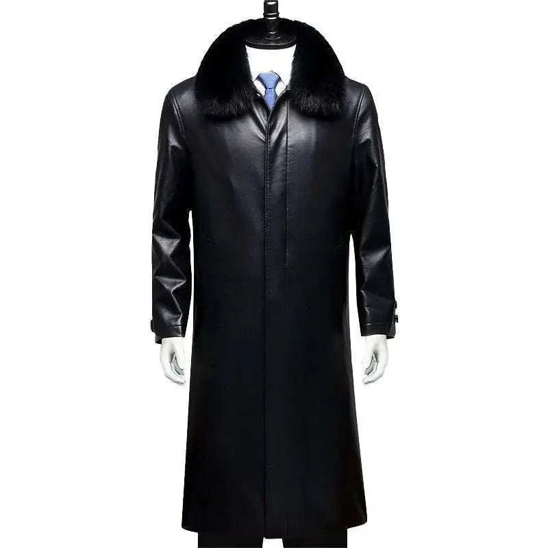 PU Leather french coat - Antonios