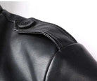 PU leather long coat - Antonios