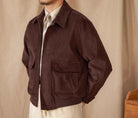 Pure cotton bomber jacket - Antonios