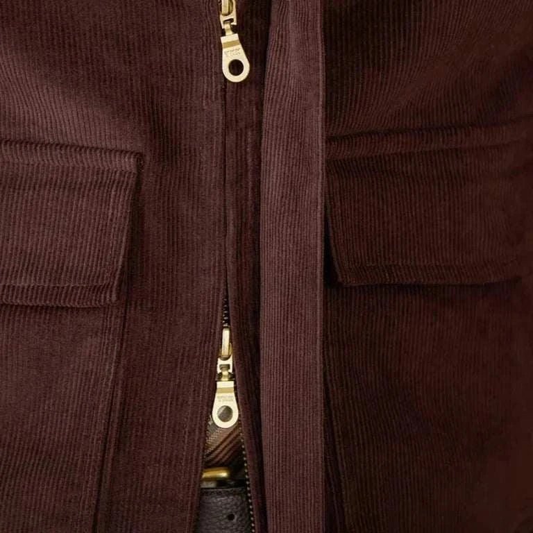 Pure cotton bomber jacket - Antonios