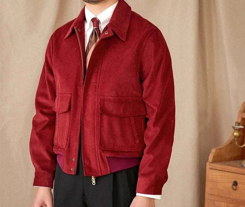 Pure cotton bomber jacket - Antonios