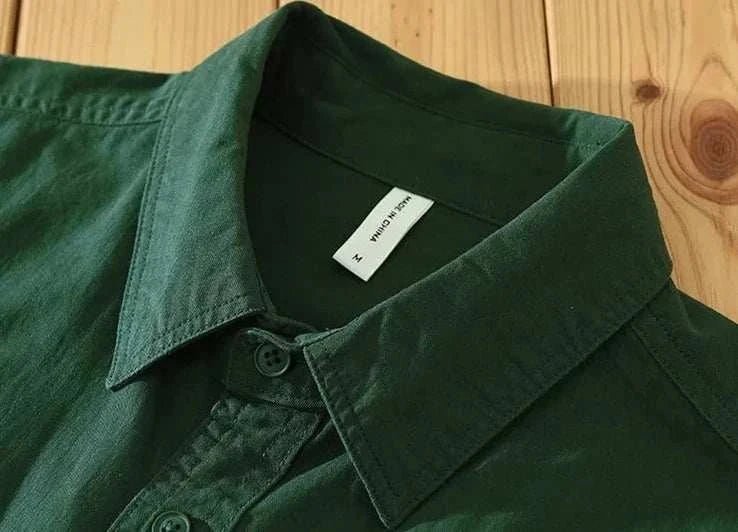 Pure cotton casual spring shirt - Antonios