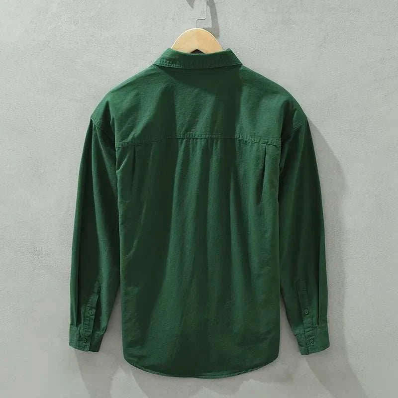 Pure cotton casual spring shirt - Antonios