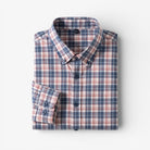 Pure cotton checkered long - sleeve shirt - Antonios