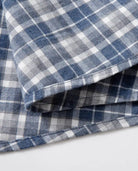 Pure cotton checkered long - sleeve shirt - Antonios