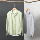 Pure cotton classic shirt with stripes - Antonios