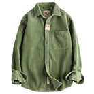 Pure Cotton Corduroy American Shirt - Antonios