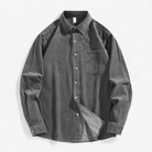 Pure Cotton Corduroy American Shirt - Antonios