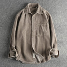 Pure Cotton Corduroy American Shirt - Antonios