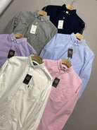 Pure Cotton Oxford Business Shirt - Antonios