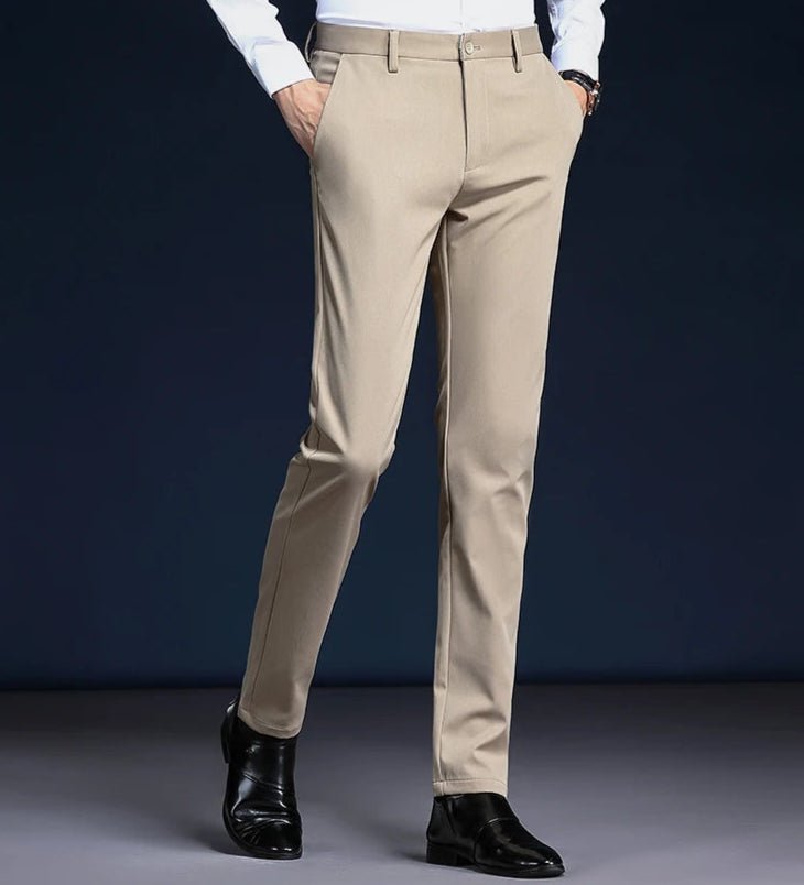 Regular fit business pants - Antonios