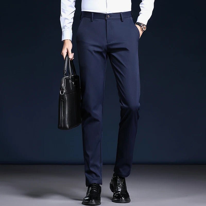 Regular fit business pants - Antonios
