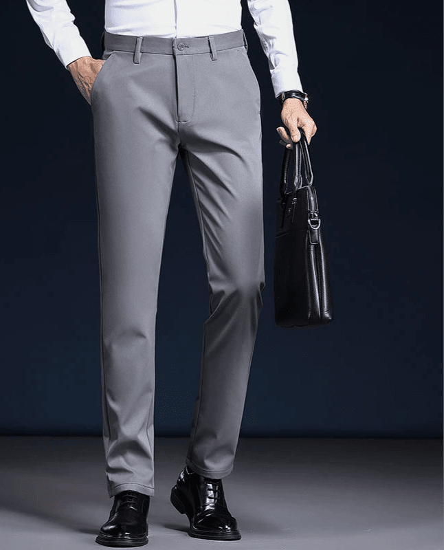 Regular fit business pants - Antonios