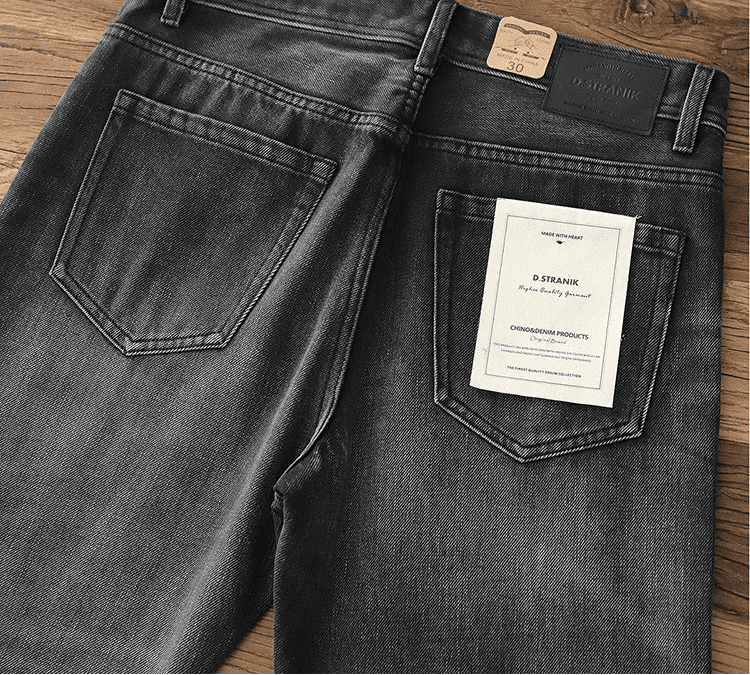Retro 80s washed denim jeans - Antonios