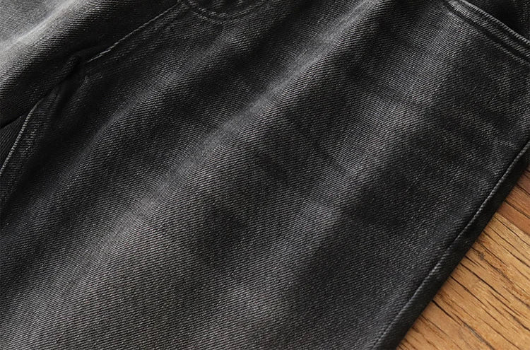 Retro 80s washed denim jeans - Antonios