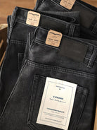 Retro 80s washed denim jeans - Antonios