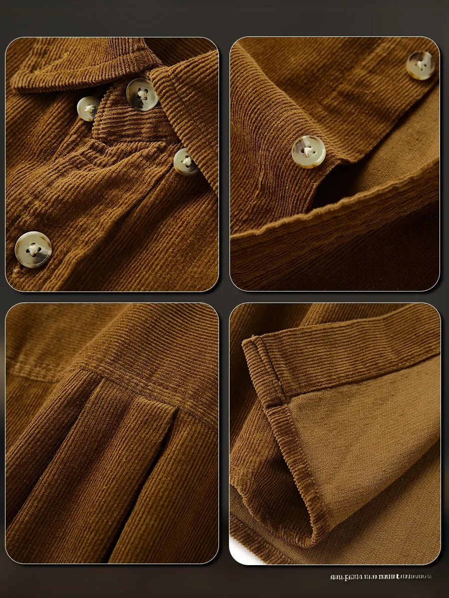 Retro american long sleeve shirt - Antonios