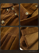 Retro american long sleeve shirt - Antonios