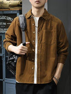 Retro american long sleeve shirt - Antonios