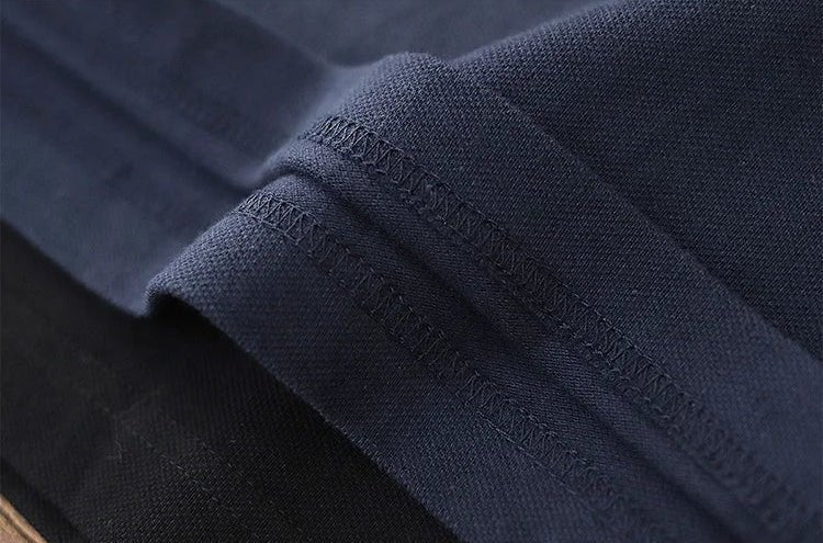 Retro autumn casual t-shirt polo - Antonios