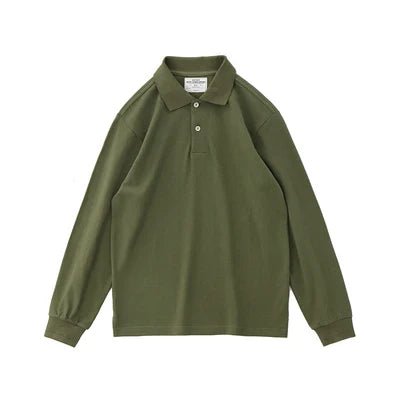 Retro autumn casual t-shirt polo - Antonios