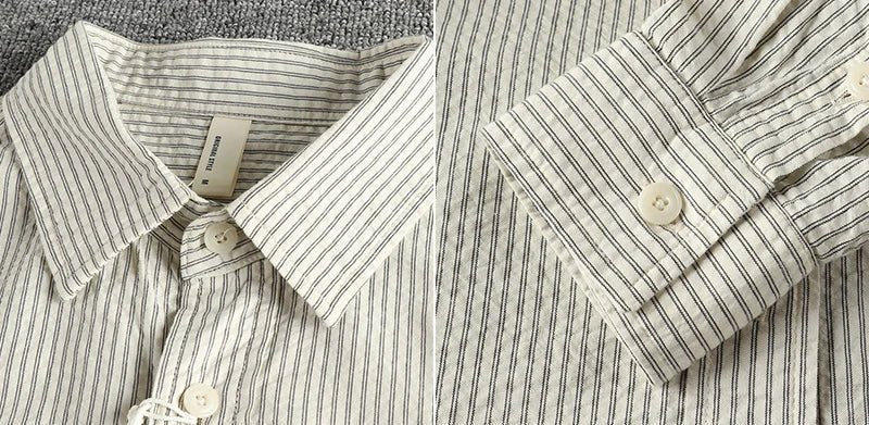 Retro casual double pockets shirt - Antonios