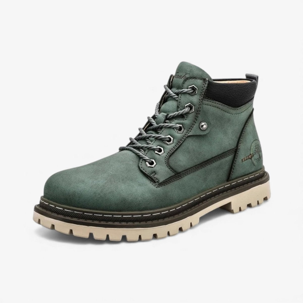 Retro comfortable winter boots with fur - Antonios