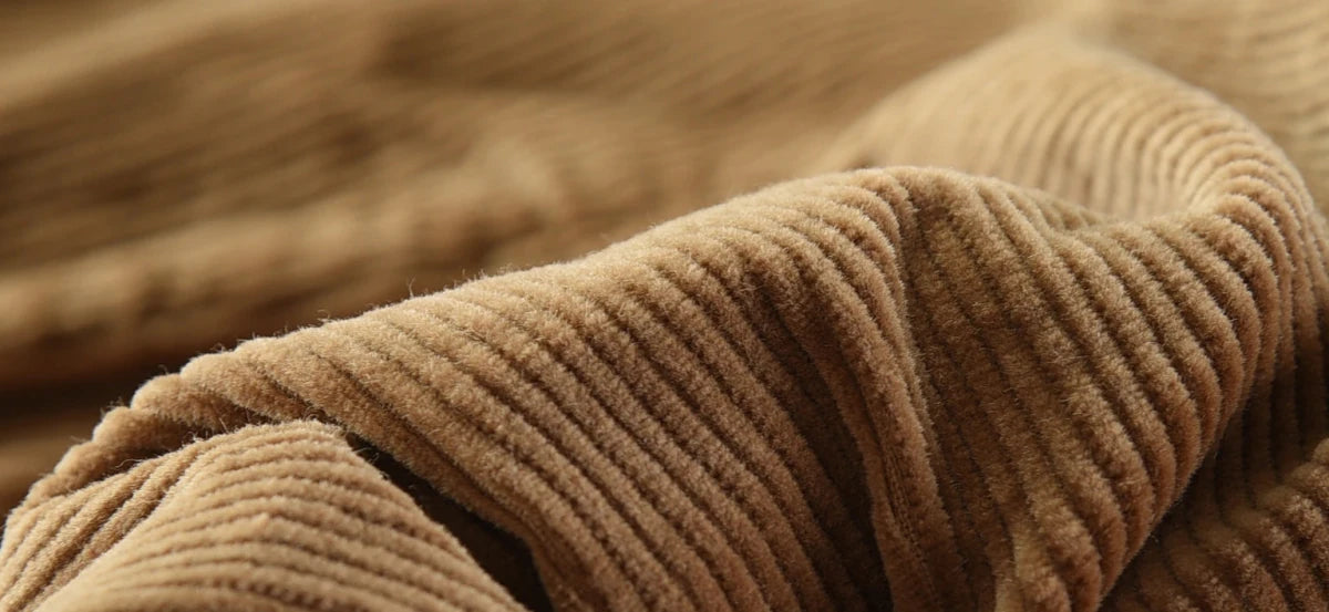 Retro corduroy straight pants - Antonios