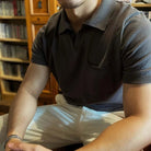 Retro elegant summer polo t-shirt - Antonios