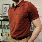Retro elegant summer polo t-shirt - Antonios
