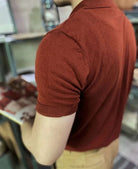 Retro elegant summer polo t-shirt - Antonios