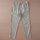 Retro linen elastic casual pants - Antonios