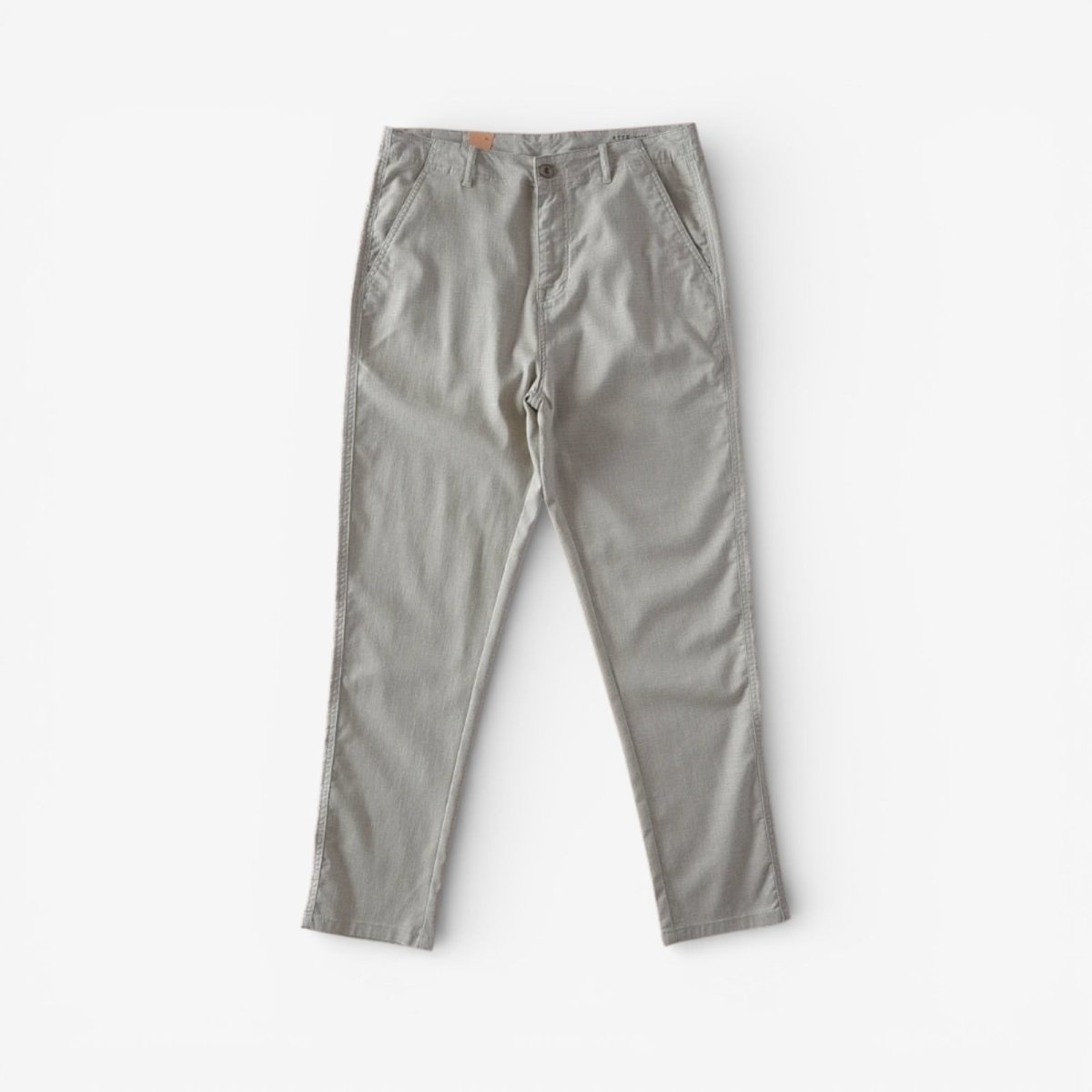 Retro linen elastic casual pants - Antonios