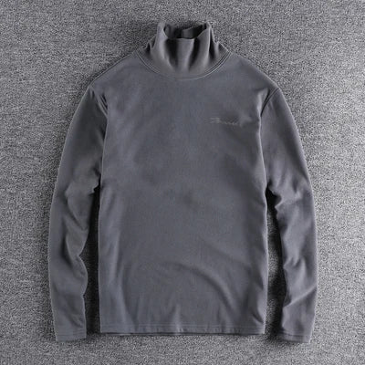 Retro long sleeve turtleneck sweater - Antonios