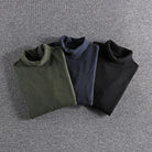 Retro long sleeve turtleneck sweater - Antonios