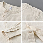 Retro loose fit casual spring shirt for casual outfit - Antonios