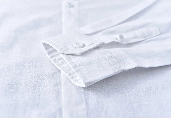 Retro loose fit casual spring shirt for casual outfit - Antonios