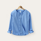 Retro loose fit casual spring shirt for casual outfit - Antonios