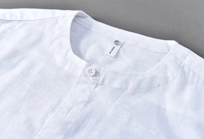 Retro loose fit casual spring shirt for casual outfit - Antonios