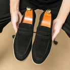 Retro pointed penny loafer - Antonios
