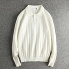 Retro polo striped sweater - Antonios