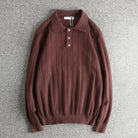 Retro polo striped sweater - Antonios