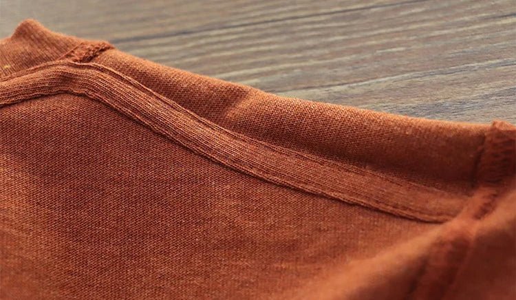 Retro short sleeve o - neck solid t-shirt - Antonios