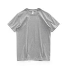 Retro short sleeve o - neck solid t-shirt - Antonios