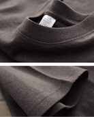 Retro short sleeve o - neck solid t-shirt - Antonios